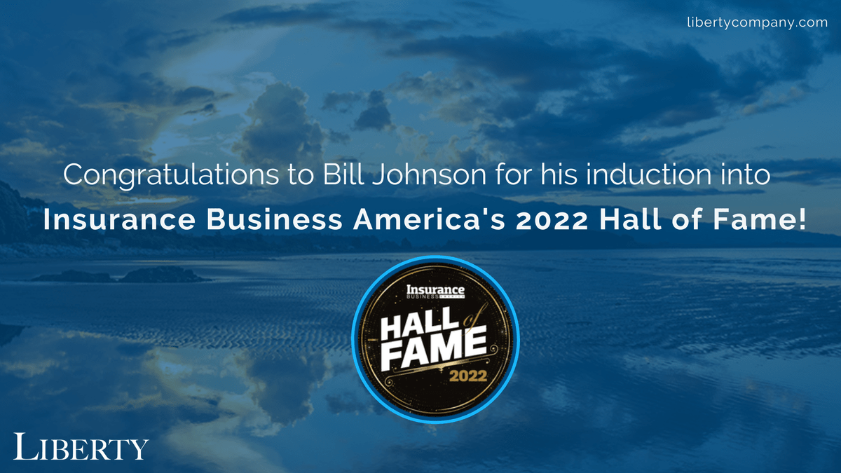 Bill johnson is the winner of business insurance america’s 2022 Hall Of Fame
